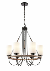 Paladin 6 Light Medium Chandelier by Innovations - 442-C6R-G442