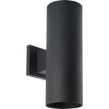 Cylinder 2 Light Modern Outdoor Wall Lantern by Progress - P5675