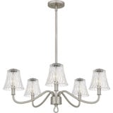 McKinney 5 Light Chandelier 11.5 Inch Tall and 29.5 Inch Wide by Quoizel - MCK5030