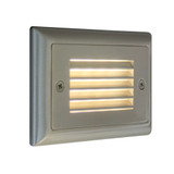 Step 1 2W 1 LED Horizontal Louver Step Light 3 X 4.75 Inch Wide by Bruck - 138021hl