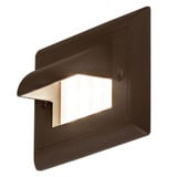 Step 1 2W 1 LED Horizontal Cove Step Light 3 Inch X 4.75 Inch Wide by Bruck - 138021hc