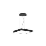 Jazz 19W 2 LED Square Direct/Indirect Pendant 16 Inch Wide by Bruck - JAZZ-P-SQ-16-DI-500