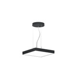Jazz 19W 2 LED Square Direct/Indirect Pendant 16 Inch Wide by Bruck - JAZZ-P-SQ-16-DI-500