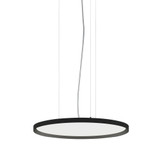 Bina 60W 1 LED Round Direct/Indirect Pendant 3 Inch X 32 Inch Wide by Bruck - BINAP-RD-32-DI