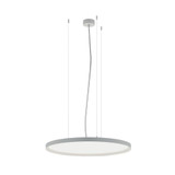 Bina 45W 1 LED Round Direct/Indirect Pendant 3 Inch X 16 Inch Wide by Bruck - BINAP-RD-16-DI