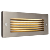 Step 2 2.6W 1 LED Horizontal Louver Step Light 8.69 Inch Wide by Bruck - 138022hl