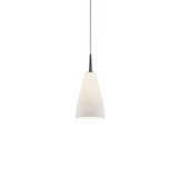 Zara 7W 1 LED Pendant 6.5 Inch Tall and 3.9 Inch Wide by Bruck - MLED-ZARA