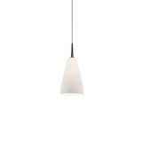 Zara 7W 1 LED Pendant 6.5 Inch Tall and 3.9 Inch Wide by Bruck - MLED-ZARA