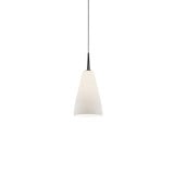 Zara 1 Light Pendant 6.5 Inch Tall and 3.9 Inch Wide by Bruck - MSG9-ZARA