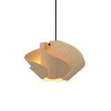 Matilda 30 1 Light Pendant 7.5 Inch Tall and 11.9 Inch Wide by Bruck - WEP-MAT-30-LE26