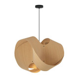 Elvira 70 1 Light Pendant 20.5 Inch Tall and 27.5 Inch Wide by Bruck - WEP-ELV-70-LE26