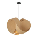 Elvira 70 1 Light Pendant 20.5 Inch Tall and 27.5 Inch Wide by Bruck - WEP-ELV-70-LE26