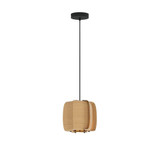 Alba 26 1 Light Pendant 8.25 Inch Tall and 10.25 Inch Wide by Bruck - WEP-ALB-26-LE26
