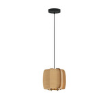 Alba 26 1 Light Pendant 8.25 Inch Tall and 10.25 Inch Wide by Bruck - WEP-ALB-26-LE26