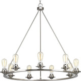 Debut 9 Light Oversized Chandelier by Progress - P400016