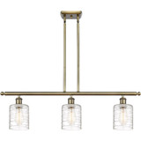 Cobbleskill 3 Light Island Chandelier by Innovations 516-3L-G1113-36 - 516-3L-G1113-36