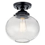 Avery 1 Light 9.75 Inch Wide Coastal Semi Flush Mount by Kichler - 42296