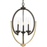 Evoke 3 Light Small Chandelier by Progress - P400024