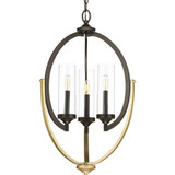 Evoke 3 Light Small Chandelier by Progress - P400024