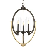 Evoke 3 Light Small Chandelier by Progress - P400024