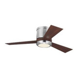 3 Blade Ceiling Fan with Light Kit 42 Inch Wide by Generation - 3CLYR42D-V1