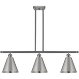 Ballston Cone 3 Light Oversized Island Chandelier by Innovations - 516-3l-8-36