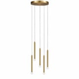 Sanya 300W 5 LED Multi Pendant 12 Inch Tall and 24 Inch Wide by Dainolite - SNY-125P