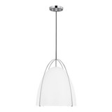 Norman 1 Light Medium Contemporary Pendant by Visual Comfort Studio - 6651801