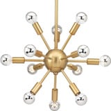 Ion 12 Light Small Chandelier by Progress - P400040