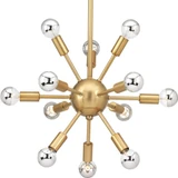 Ion 12 Light Small Chandelier by Progress - P400040