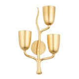 Vine 3 Light Right Wall Sconce 23.5 x 14 Inch by Hudson Valley - 5003-R
