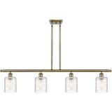 Cobbleskill 4 Light Island Chandelier by Innovations 516-4L-G1113-48 - 516-4L-G1113-48