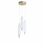 Typha 30W 3 LED Multi Pendant 14.25 Inch Tall and 12 Inch Wide by Dainolite - TYA-1230LEDP