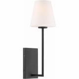 Lena 1 Light Candle Style Wall Sconce by Crystorama - LEN-250