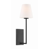Lena 1 Light Candle Style Wall Sconce by Crystorama - LEN-250