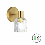 Vallora 60W 1 LED Bath Vanity 8 Inch Tall and 4.75 Inch Wide by Dainolite - VLA-81W