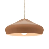 Radiance Crease 1 Light Pendant 6.5 X 15.25 Inch Wide by Justice Design - CER-6595-TWST
