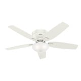 Kenbridge 52 Inch Low Profile Ceiling Fan with LED Light Kit by Hunter Fans - 1000370