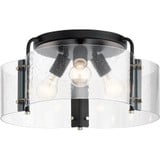 Thoreau 3 Light 18 Inch Wide Semi Flush Mount by Kichler - 42955
