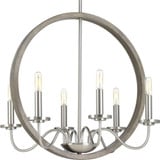 Fontayne 6 Light Medium Chandelier by Progress - P400081
