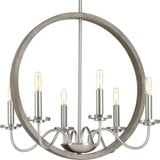 Fontayne 6 Light Medium Chandelier by Progress - P400081