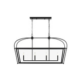Charleston 4 Light Small Linear Foyer Chandelier by Visual Comfort Studio - 6691004