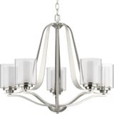 Kene 5 Light Large Chandelier by Progress - P400095