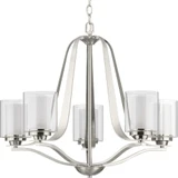 Kene 5 Light Large Chandelier by Progress - P400095