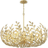 Broche 12 Light Oversized Chandelier by Crystorama - 569