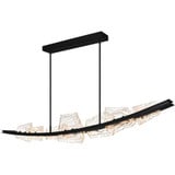 Arcus 62W LED Chandelier 15 Inch Tall and 70 Inch Wide by CWI - 1711P70-7