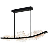 Arcus 50W LED Chandelier 13 Inch Tall and 50 Inch Wide by CWI - 1711P50-5