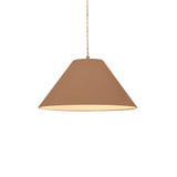 Radiance 1 Light Avola Cord Pendant 5.5 X 11 Inch Wide by Justice Design - CER-6640
