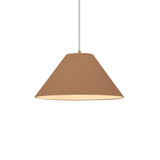 Radiance Avola 1 Light Cord Pendant 5.5 X 11 Inch Wide by Justice Design - CER-6640-CD