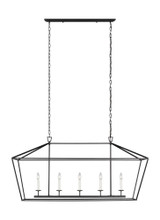 Dianna 5 Light Small Linear Chandelier by Visual Comfort Studio - 6692605